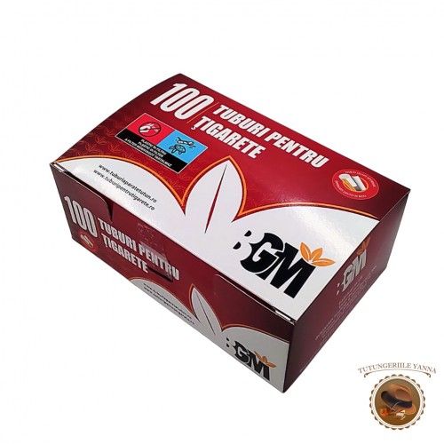 BGM 100 - tuburi tigari pentru injectat tutun