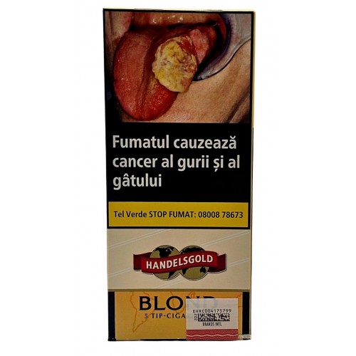 TIGARI DE FOI HANDELSGOLD PLASTIC TIP BLOND