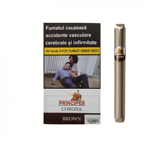 TIGARI DE FOI LA AURORA PRINCIPES CORONA BROWN