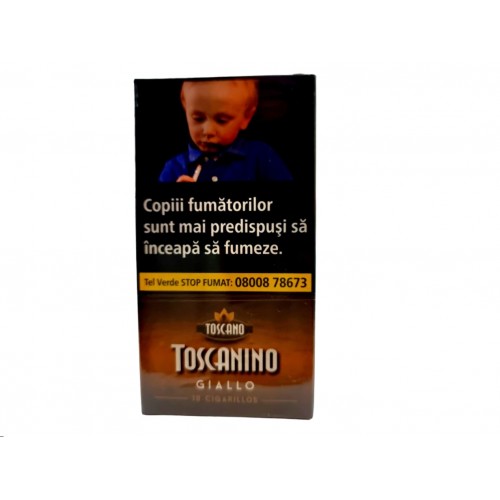 Tigari de Foi Toscanino Giallo Vanilie