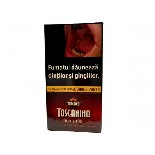 Tigari de Foi Toscanino Rosso Cafea