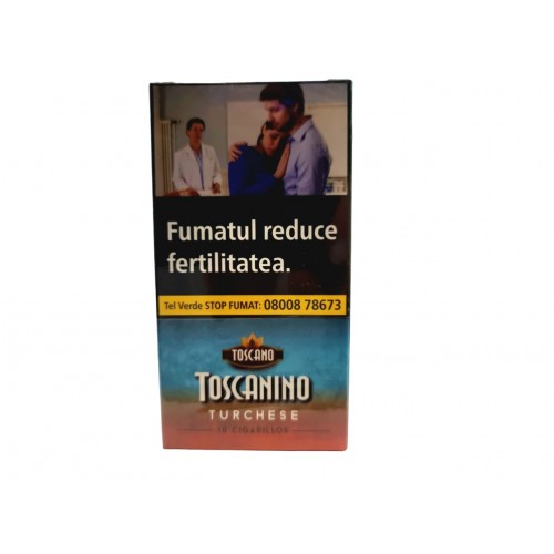 Tigari de Foi Toscanino Turchese Menta si Portocale