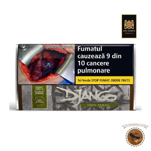 TUTUN MAC BAREN DJANGO 100% TABAC 30g TUTUN MAC BAREN DJANGO 100% TABAC 30g