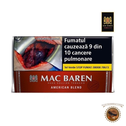 TUTUN MAC BAREN AMERICAN BLEND 30g TUTUN MAC BAREN AMERICAN BLEND 30g