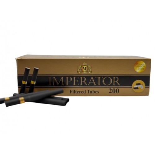 Tuburi Tigari Imperator Black Gold Carbon 200