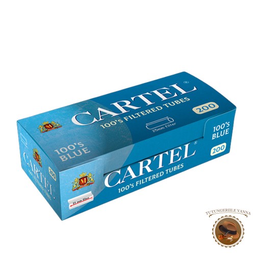 Cartel Blue Long Size 100s - tuburi tigari pentru injectat tutun