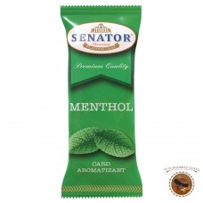 SENATOR MENTHOL - CARD AROMATIZANT PENTRU PACHETUL DE TIGARETE/TUTUN