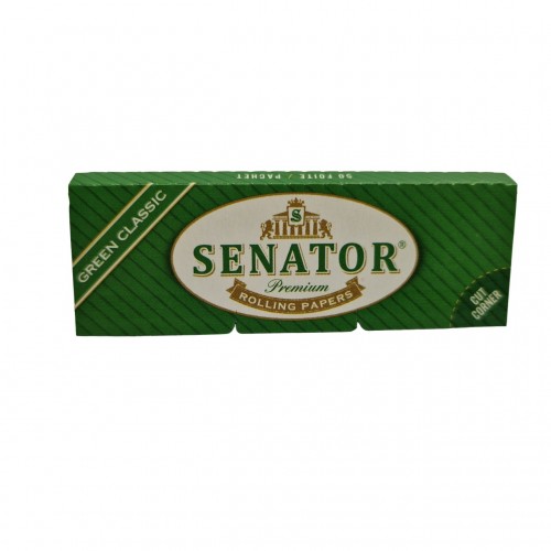 Foite rulat tutun Senator Green Classic 70mm