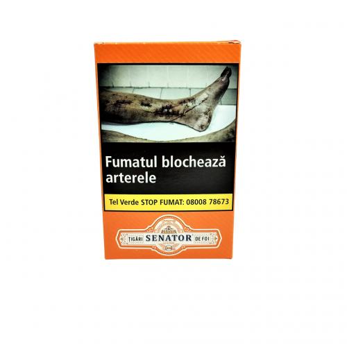 Senator Golden Popular 245g - tigari de foi fara filtru Senator Golden Popular 245g - tigari de foi fara filtru