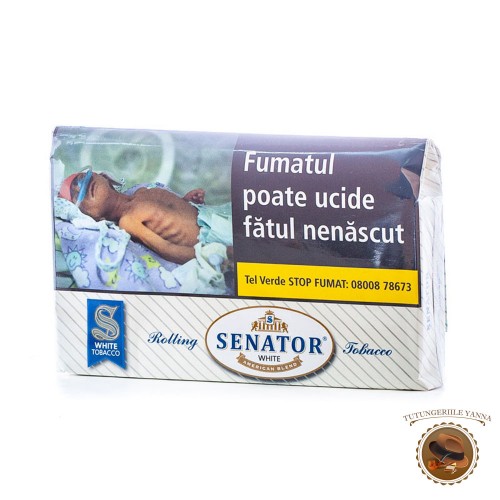 TUTUN SENATOR WHITE AMERICAN BLEND 30g
