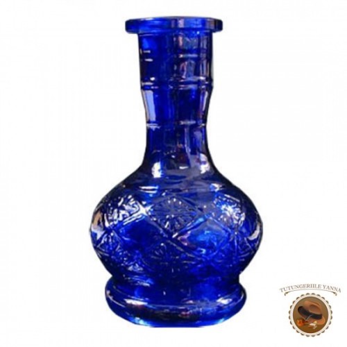 Vas Mediu Pentru Narghilea 1-5131 - Albastru