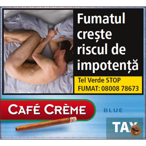 TIGARI DE FOI CAFE CREME BLUE 10 TIGARI DE FOI CAFE CREME BLUE 10