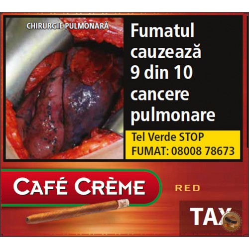 TIGARI DE FOI CAFE CREME RED 10