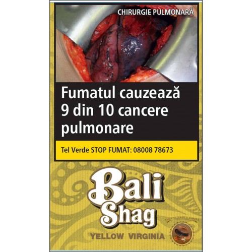 Tutun BALI SHAG YELLOW VIRGINIA 40g Tutun BALI SHAG YELLOW VIRGINIA 40g