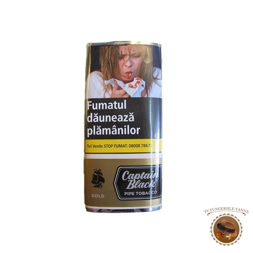 TUTUN PIPA CAPTAIN BLACK GOLD 50g