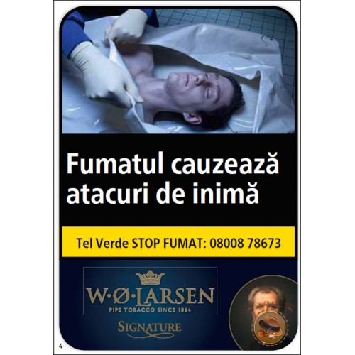 TUTUN PIPA W. O. LARSEN SIGNATURE 100g