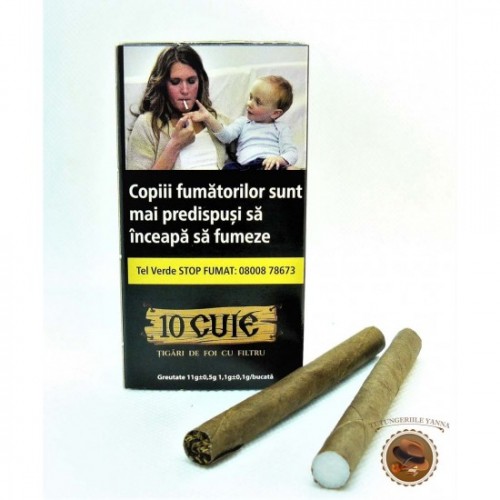 Tigari de foi 10 Cuie Black