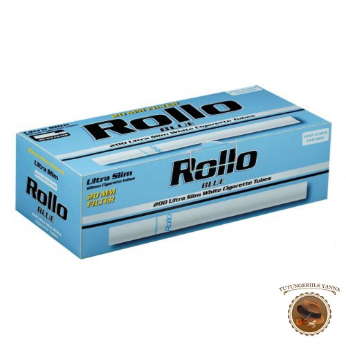 Tuburi Tigari Rollo Blue Ultra Slim 200 Tuburi Tigari Rollo Blue Ultra Slim 200