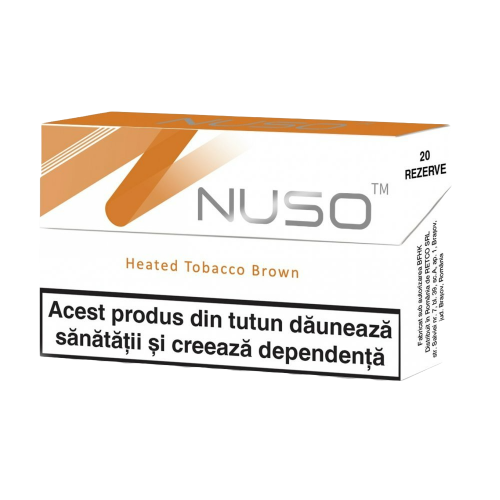 Nuso Brown - rezerva tutun incalzit compatibil IQOS Nuso Brown - rezerva tutun incalzit compatibil IQOS