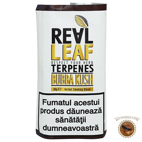 INLOCUITOR TUTUN REAL LEAF BUBBA KUSH 30g
