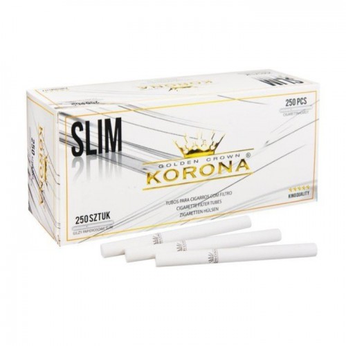TUBURI TIGARI KORONA SLIM WHITE 250