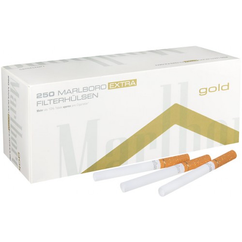 TUBURI TIGARI MARLBORO GOLD EXTRA 250 TUBURI TIGARI MARLBORO GOLD EXTRA 250
