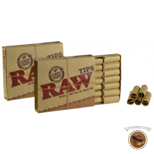 FILTRE CARTON RAW AUTHENTIC PRE-ROLLED 21BUC/SET