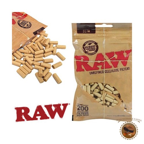 FILTRE TIGARI RAW CELLULOSE SLIM