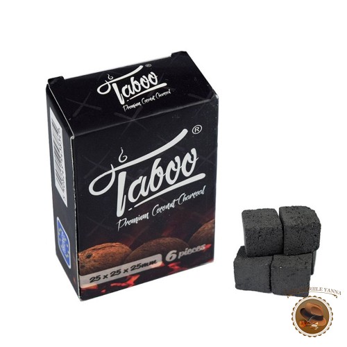 CARBUNI NARGHILEA TABOO COCOS 6 CARBUNI NARGHILEA TABOO COCOS 6