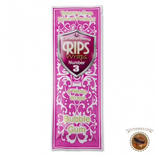 FOITE RIPS WRAPS NO 3 BUBBLE GUM