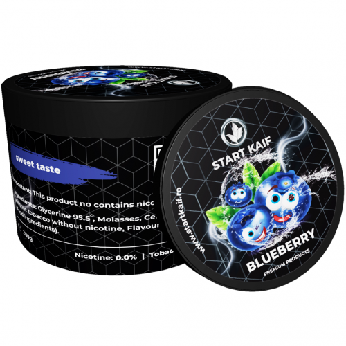 Aroma Narghilea StartKaif Blueberry, 0 nicotina, 0 tutun, 200g