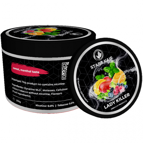 Aroma Narghilea StartKaif  Lady Killer, 0 nicotina, 0 tutun, 200g