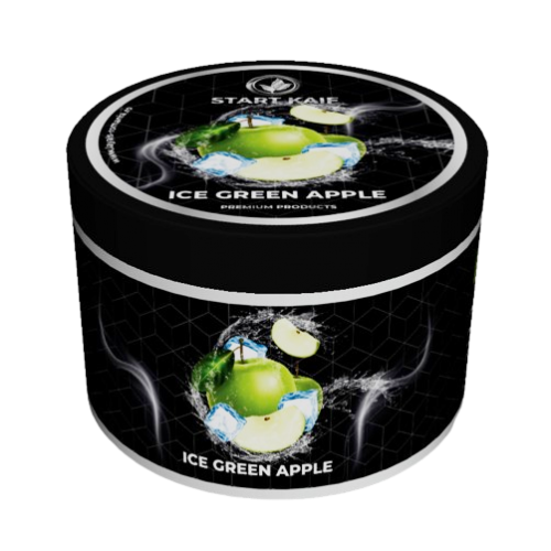 Aroma Narghilea StartKaif Ice Green Apples, 0 nicotina, 0 tutun, 200g
