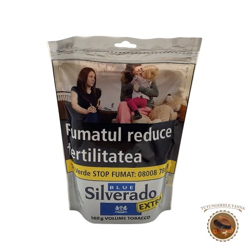 Tutun Silverado Blue Extra Volume American Blend 140g Tutun-Silverado-Blue-Extra-Volume-American-Blend-140g