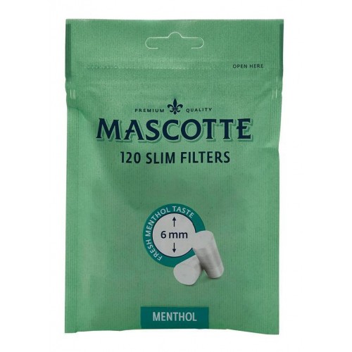 FILTRE TIGARI MASCOTTE SLIM MENTHOL FILTRE TIGARI MASCOTTE SLIM MENTHOL