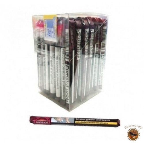 TIGARI DE FOI CANDLELIGHT RED FILTER 50