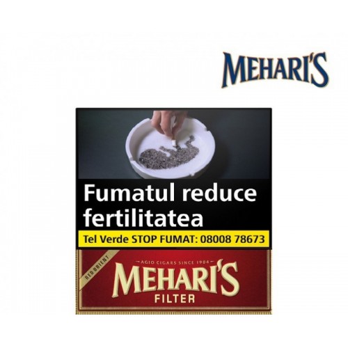 TIGARI DE FOI MEHARIS FILTER RED ORIENT 10