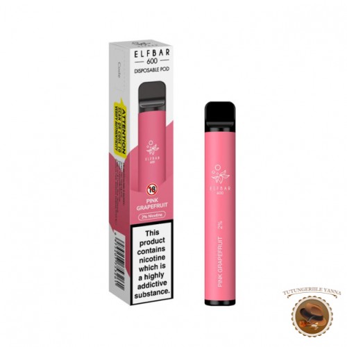 ELF BAR - PINK GRAPEFRUIT tigara electronica de unica folosinta, 600 pufuri, nicotina 20mg ELF BAR - PINK GRAPEFRUIT tigara electronica de unica folosinta, 600 pufuri, nicotina 20mg