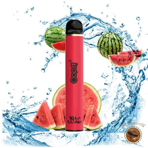 OOPS! - WATERMELON tigara electronica de unica folosinta, 1800 pufuri, fara nicotina oops-watermelon-pepene-rosu-cu-efect-de-gheata-ice-effect-puff-bar-pen-vaping-mini-narghilea-unica-folosinta-ieftin-nicsalt-electronica-tigara-pufuri-juice-nicotina-zero-0mg-1800-si-pentru-este-prin-cartus-suctiune-buton-lichid-concentratie-gust